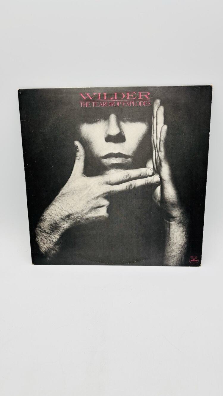 TEARDROP EXPLODES WILDER LP Mercury 1981 w/ Inner Sleeve POST-PUNK VG Condition